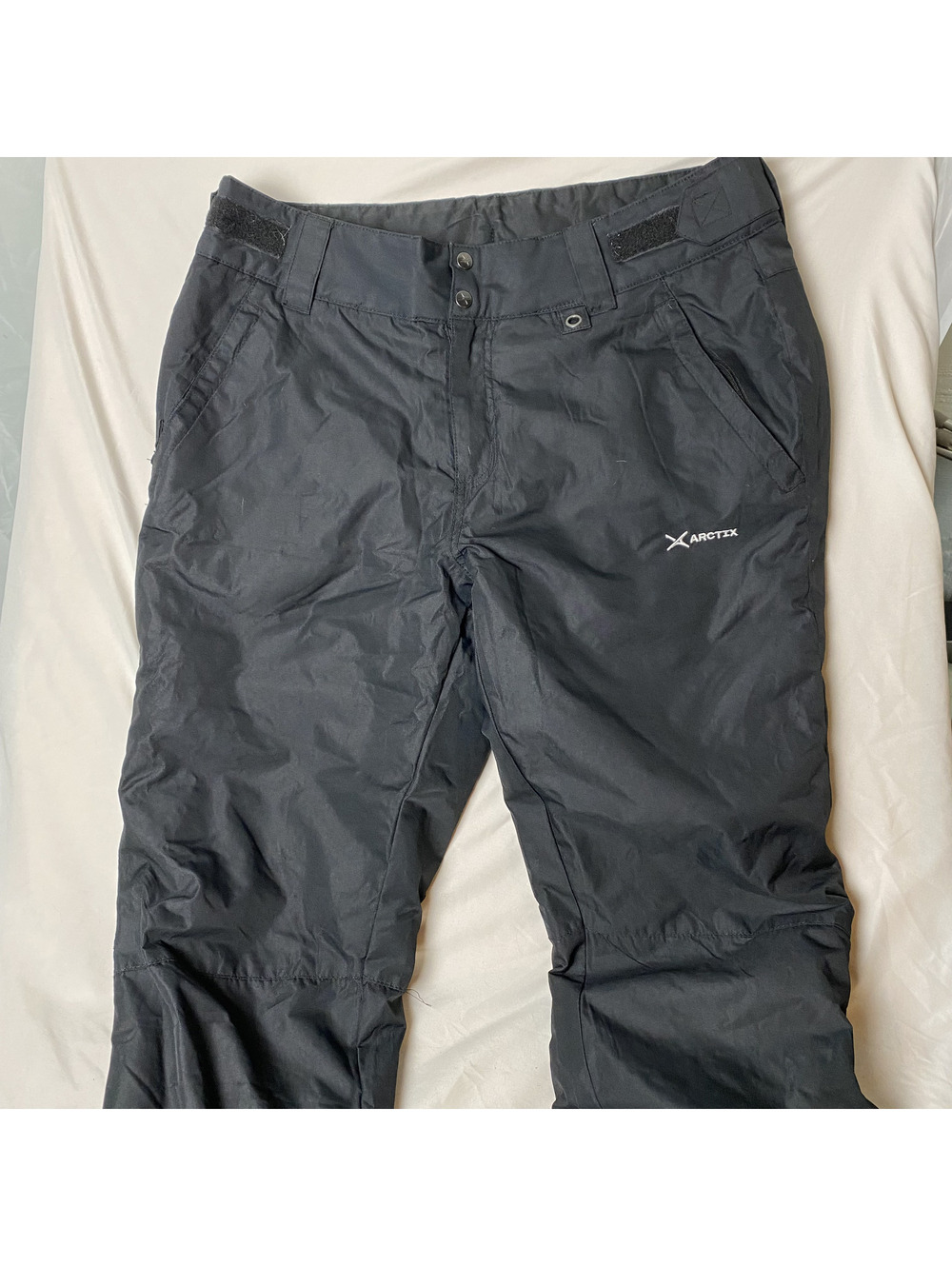 Arctix black insulated snow pants womens XL